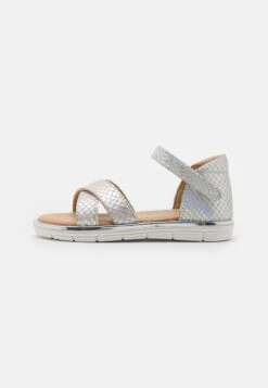 Friboo Holographic Leather - Sandalias - Silver