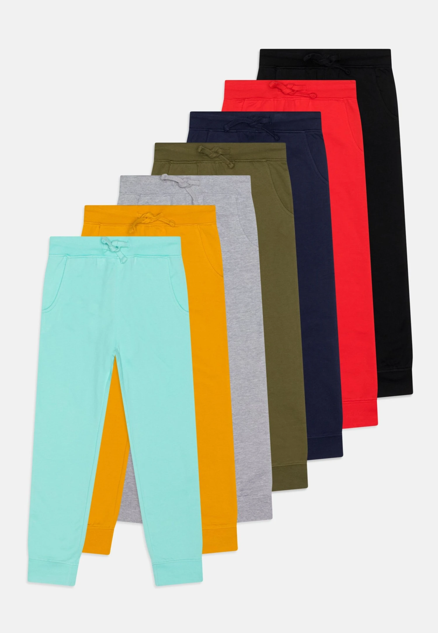 Friboo Unisex 7 Pack - Pantalones Deportivos - Multi-Coloured/Yellow/Blue 3 Friboo Unisex 7 Pack - Pantalones Deportivos - Multi-Coloured/Yellow/Blue