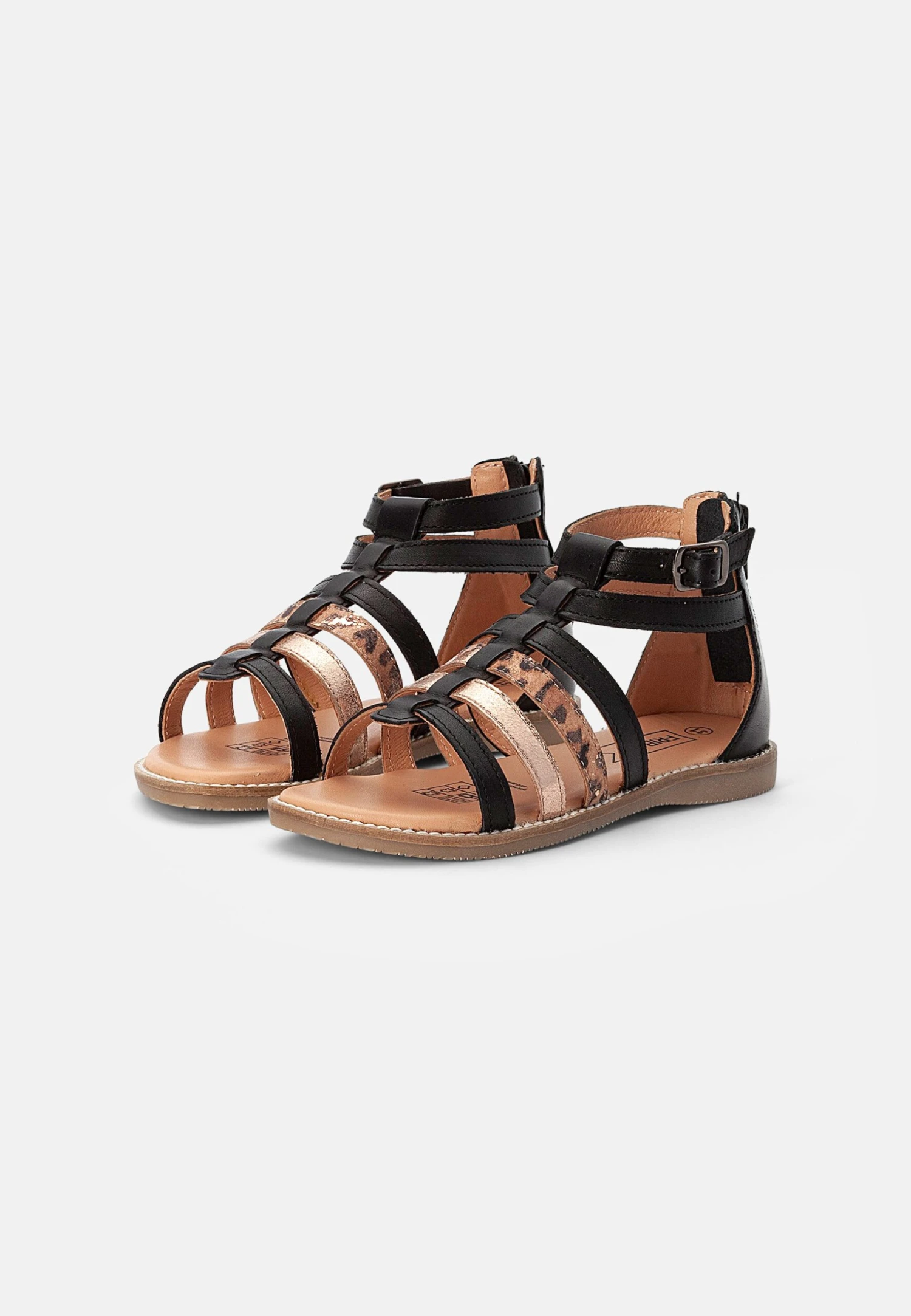 Friboo Leather - Sandalias - Black 4 Friboo Leather - Sandalias - Black - Imagen 2