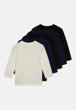 Friboo 5 Pack - Camiseta De Manga Larga - Black/Dark Blue