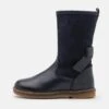 Friboo Leather - Botas - Dark Blue 1 Friboo Leather - Botas - Dark Blue -Friboo 17ceda51dc5a4f3eb20a375ca2edfe95
