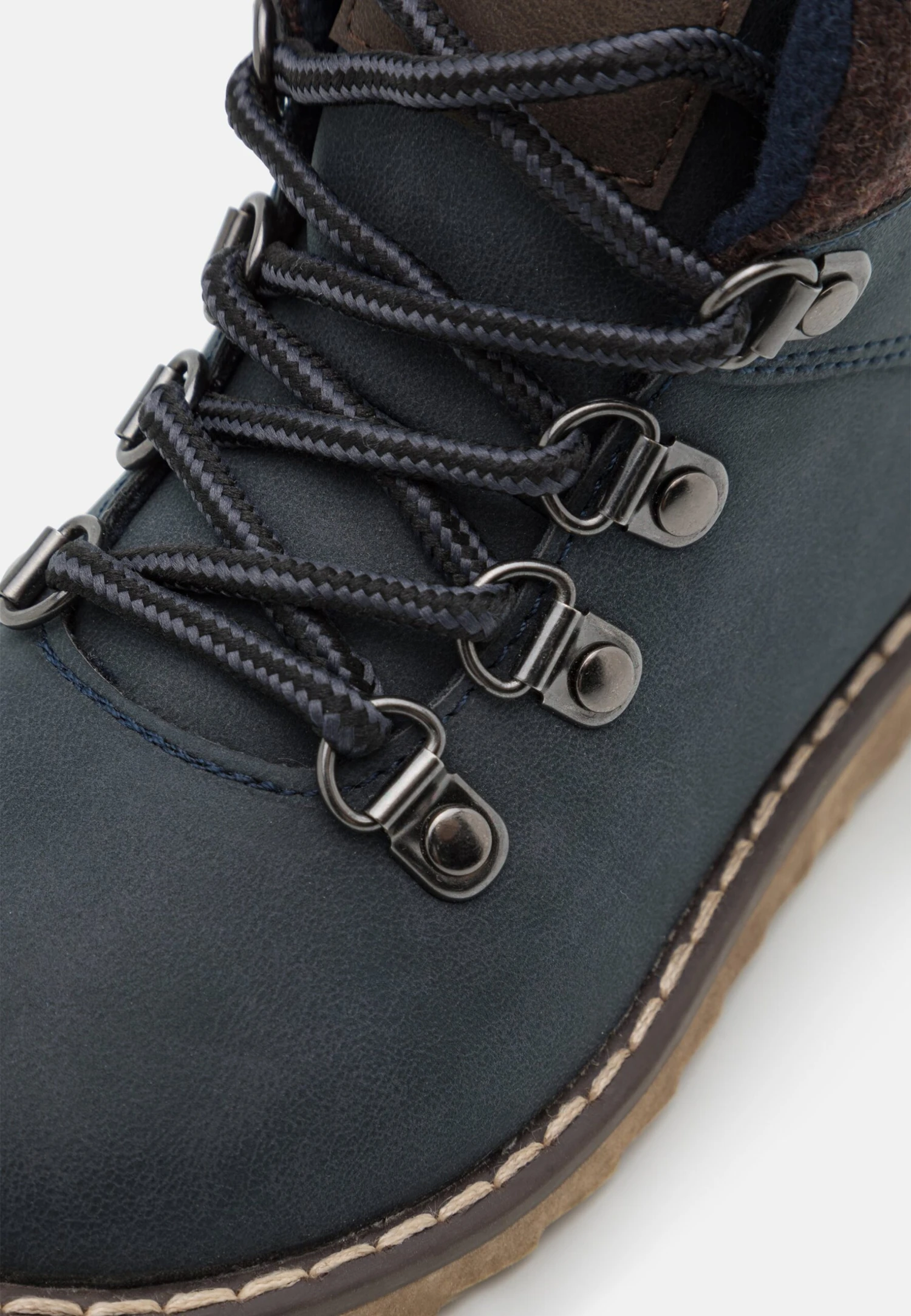 Friboo Botines Con Cordones - Dark Blue 8 Friboo Botines Con Cordones - Dark Blue - Imagen 6