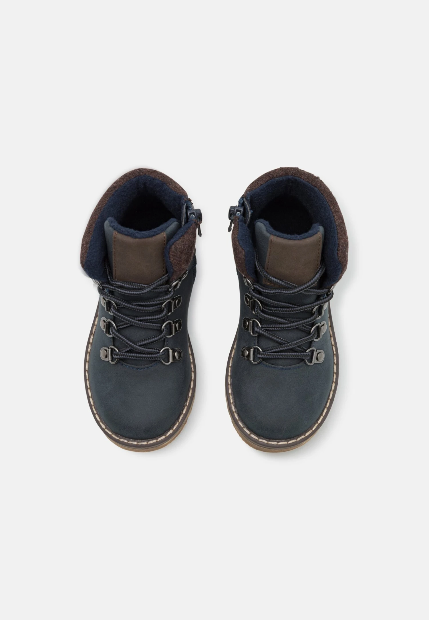 Friboo Botines Con Cordones - Dark Blue 6 Friboo Botines Con Cordones - Dark Blue - Imagen 4