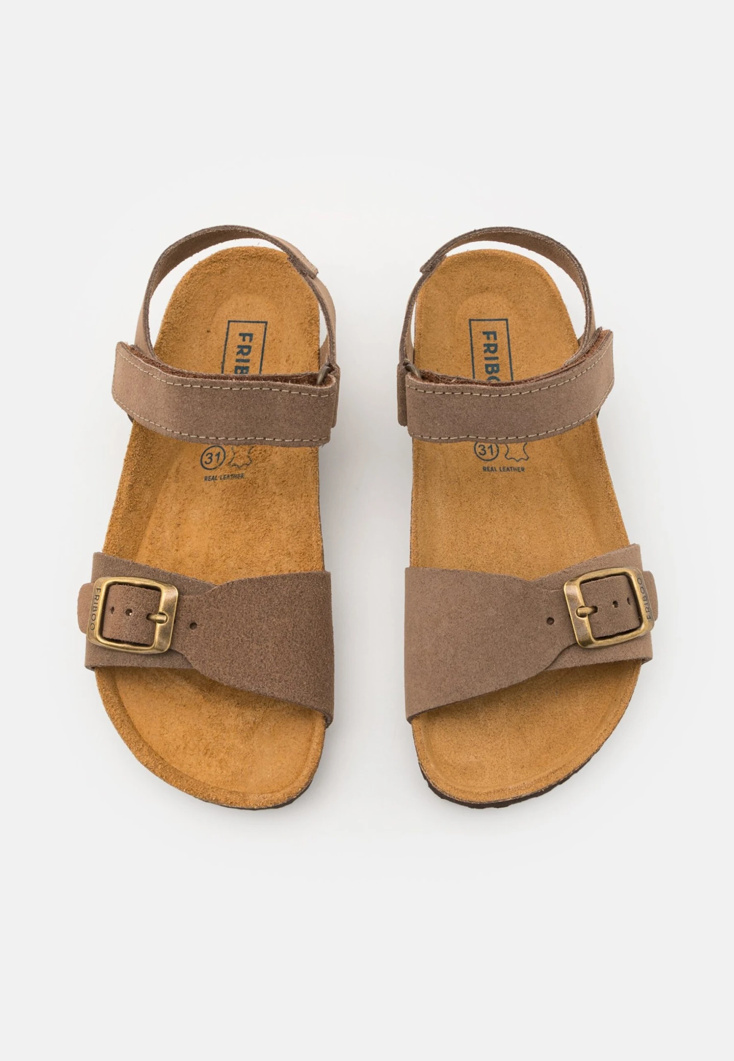 Friboo Leather Bio Sandals - Sandalias - Brown 6 Friboo Leather Bio Sandals - Sandalias - Brown - Imagen 4