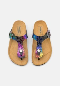 Friboo Sandalias De Dedo - Dark Blue -Friboo 41185bef7e9b4c89a1f114131abc2420