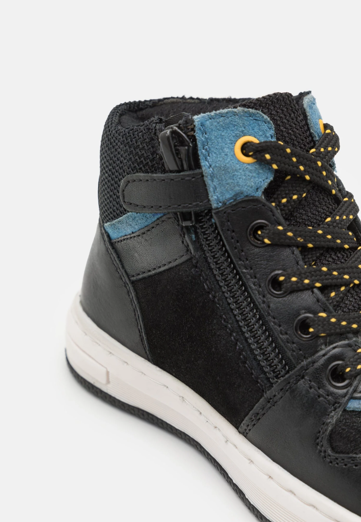 Friboo Leather - Zapatillas Altas - Black 8 Friboo Leather - Zapatillas Altas - Black - Imagen 6