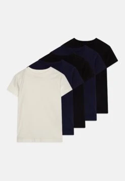 Friboo 5 Pack - Camiseta Básica - Black/Dark Blue