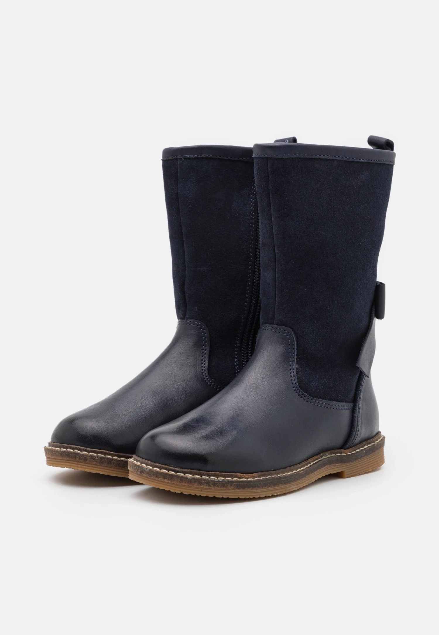 Friboo Leather - Botas - Dark Blue 4 Friboo Leather - Botas - Dark Blue - Imagen 2