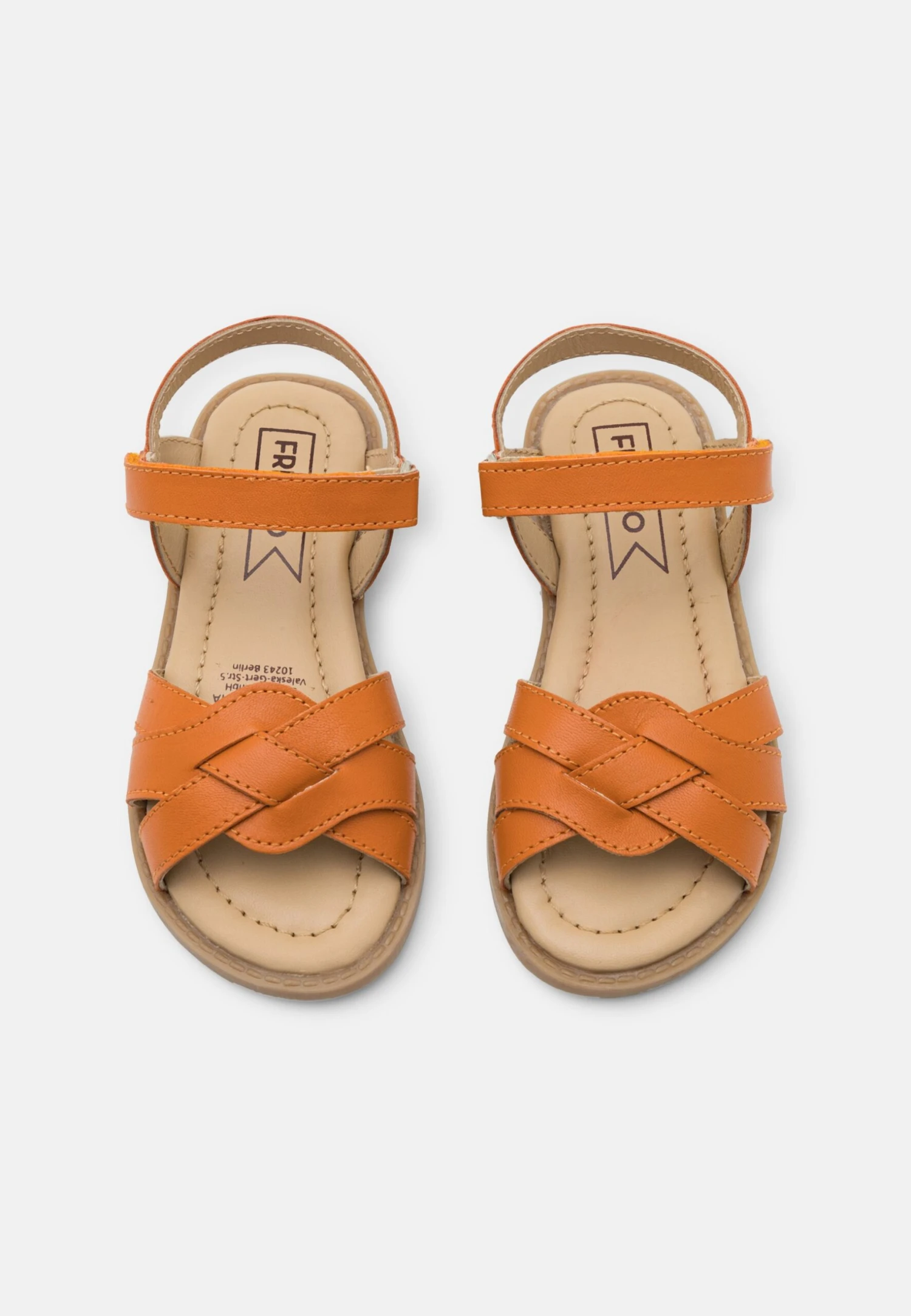 Friboo Leather - Sandalias - Orange 6 Friboo Leather - Sandalias - Orange - Imagen 4