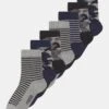 Friboo 7 Pack - Calcetines - Grey/Black -Friboo 5175814483a14627b93e961fcce2173a