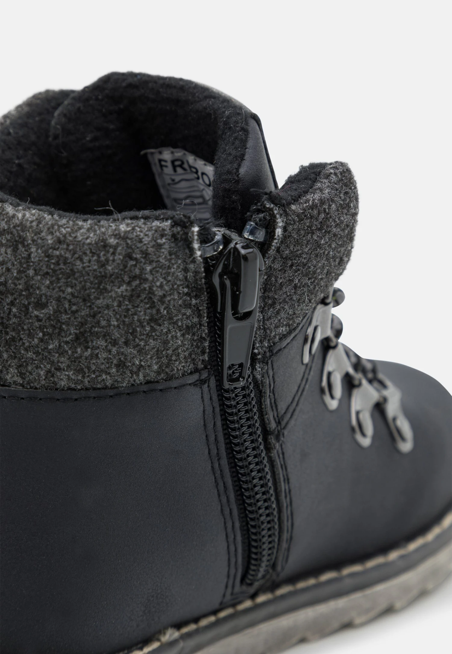 Friboo Botines Con Cordones - Black 8 Friboo Botines Con Cordones - Black - Imagen 6