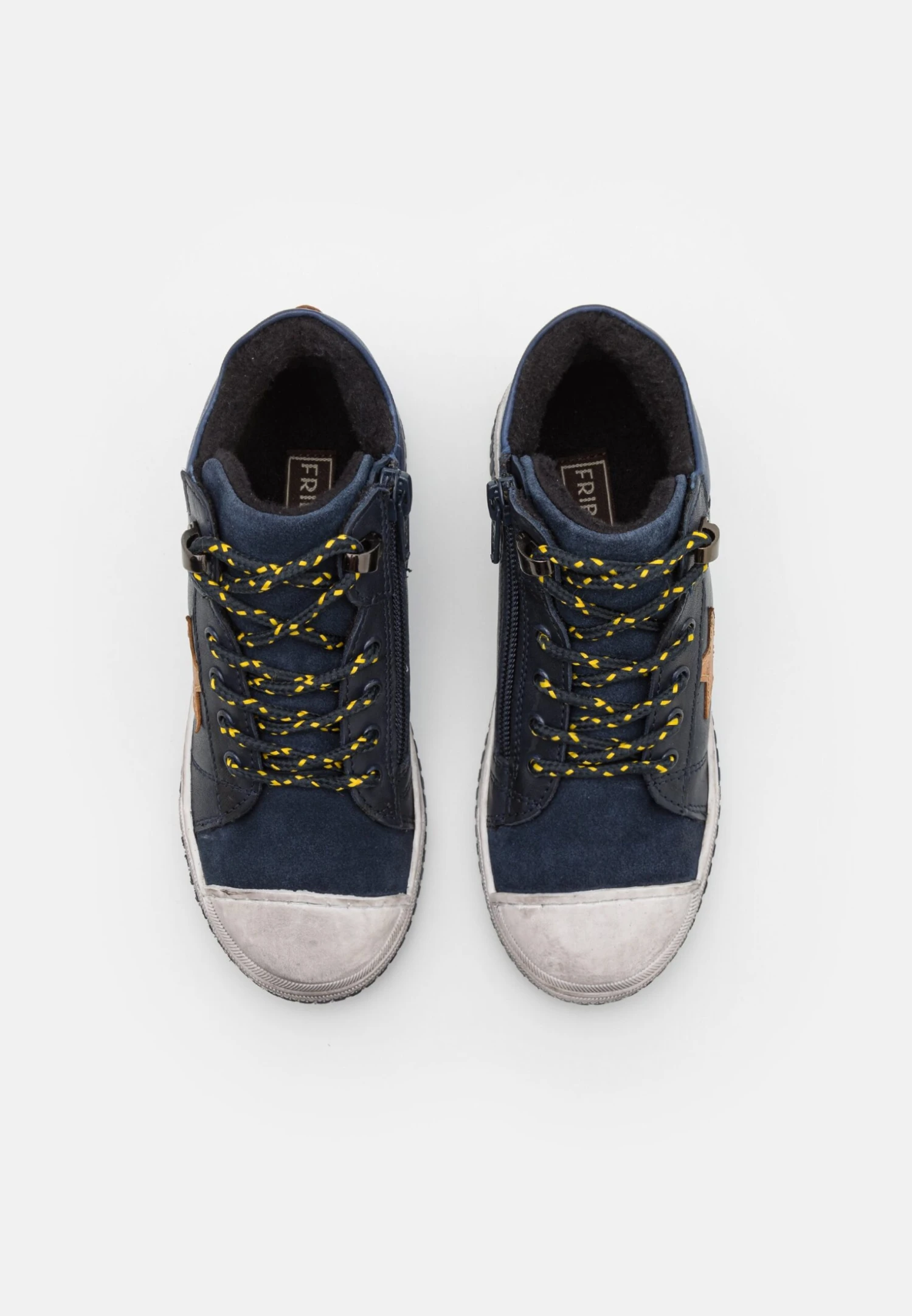 Friboo Leather - Botas - Dark Blue 6 Friboo Leather - Botas - Dark Blue - Imagen 4