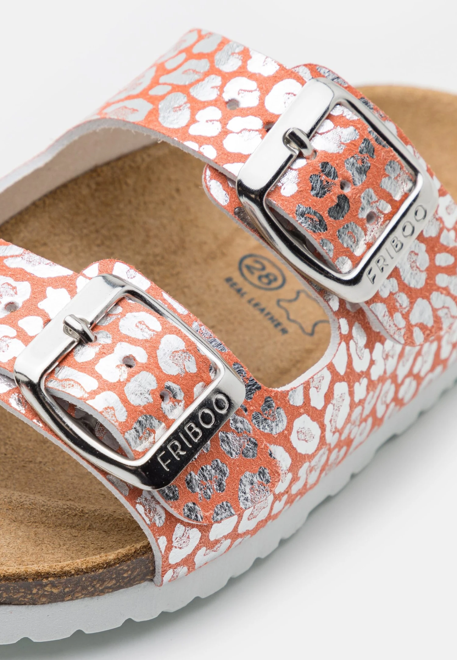 Friboo Sandalias Planas - Coral 8 Friboo Sandalias Planas - Coral - Imagen 6