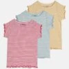 Friboo 3 Pack - Camiseta Estampada - Turquoise/Yellow/Red -Friboo 66b022c351e04e1c9f628698cd59e86c