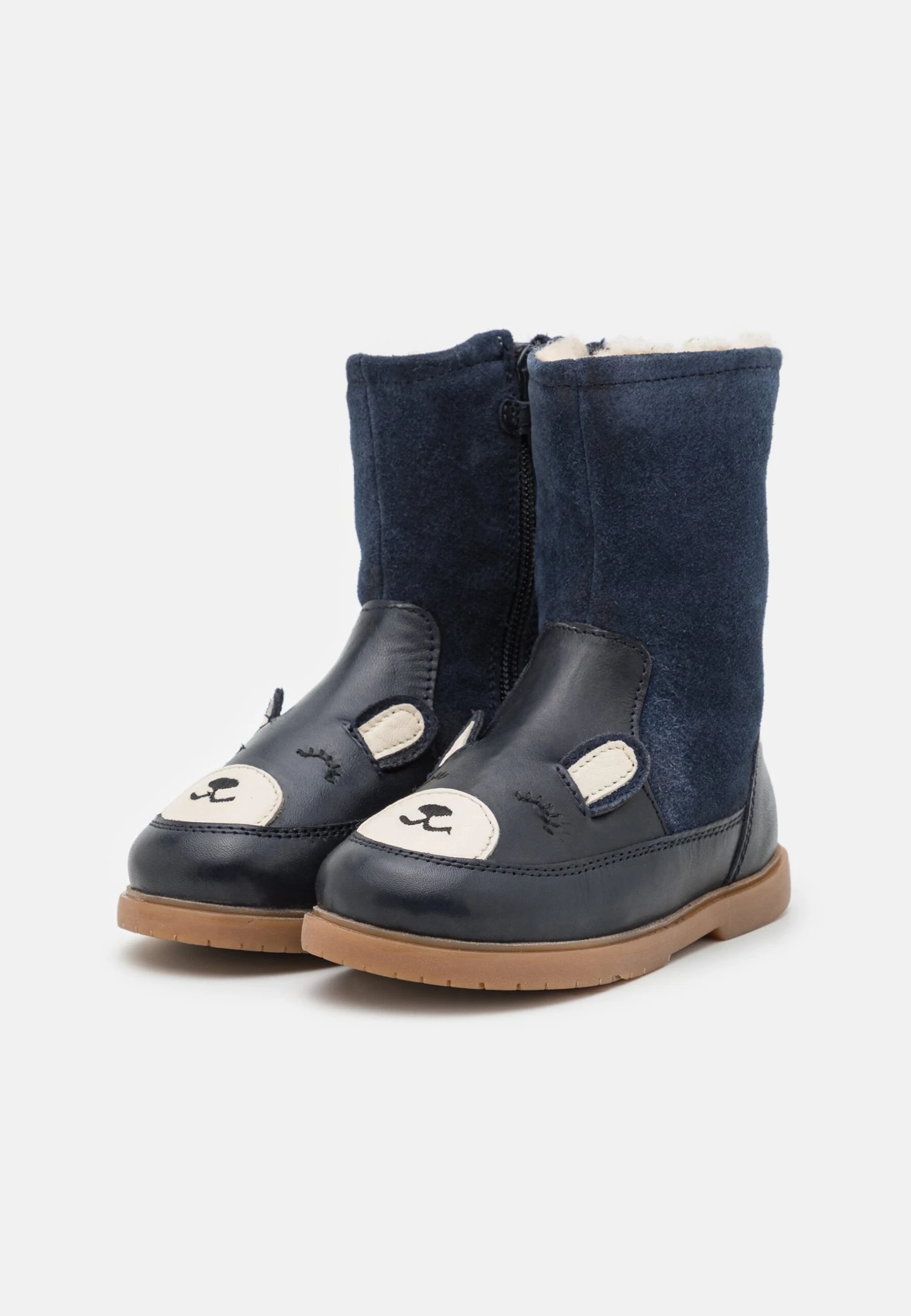 Friboo Leather - Botas Para La Nieve - Dark Blue 4 Friboo Leather - Botas Para La Nieve - Dark Blue - Imagen 2