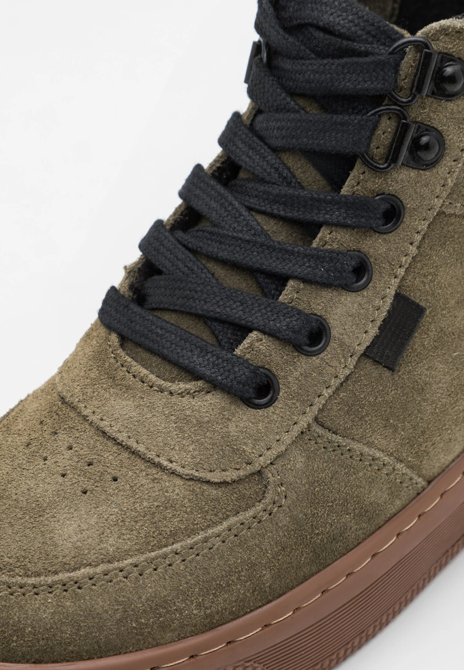 Friboo Leather - Botines Con Cordones - Khaki 8 Friboo Leather - Botines Con Cordones - Khaki - Imagen 6