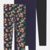 Friboo Basic Girls 3 Pack - Leggings - Multi-Coloured -Friboo 769f0af5fcf14031b676d8cf6ed140a9