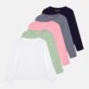 Friboo 5 Pack - Camiseta De Manga Larga - Multi-Coloured/Pink/Green -Friboo 8732a8b8ceda49e4926406520189aedf
