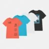 Friboo Unisex 4 Pack- Camiseta Estampada - Multi-Coloured -Friboo 882910bfb75943e4ae5b870e9ddfaef4