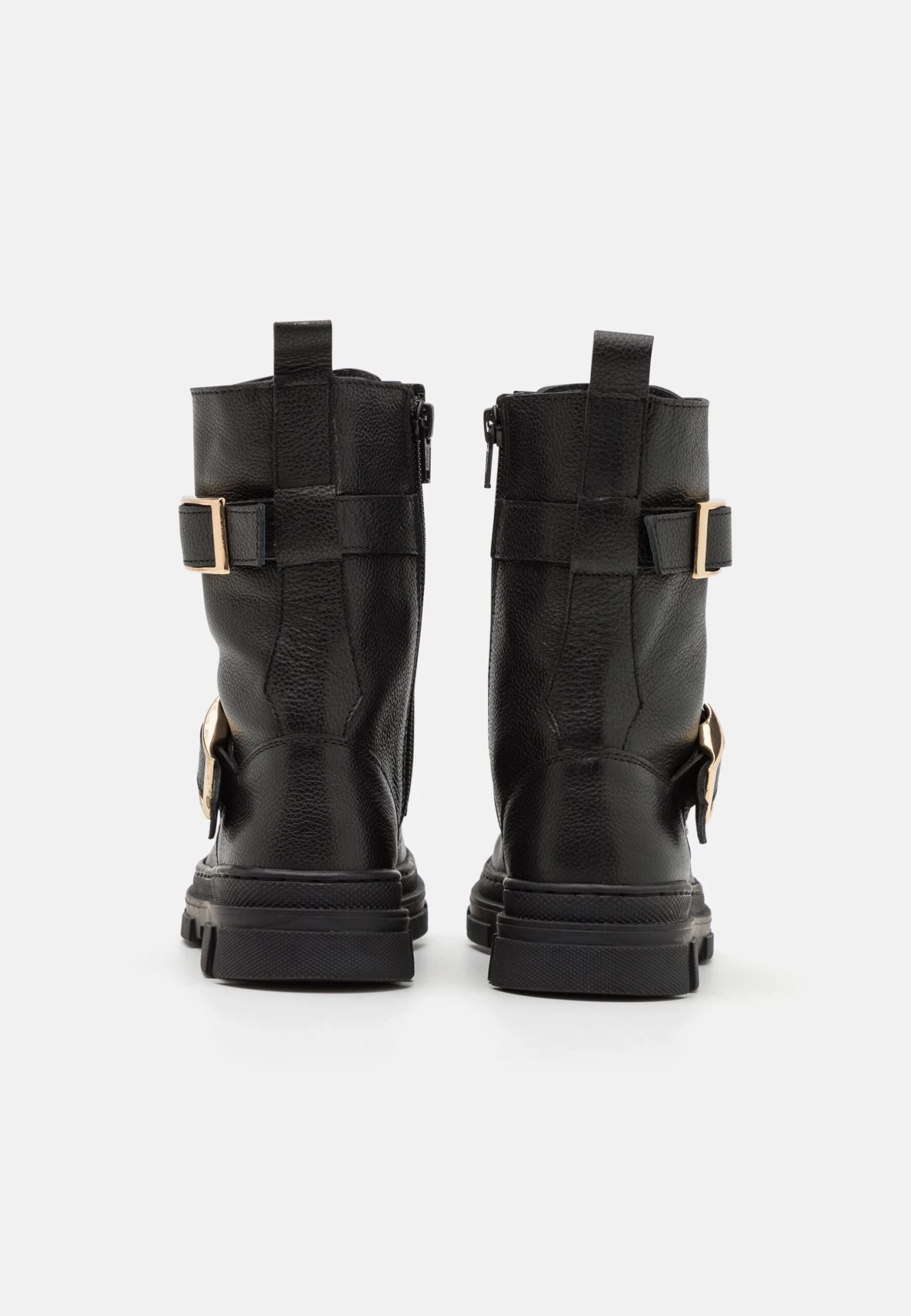 Friboo Leather - Botas Con Cordones -Black 5 Friboo Leather - Botas Con Cordones -Black - Imagen 3