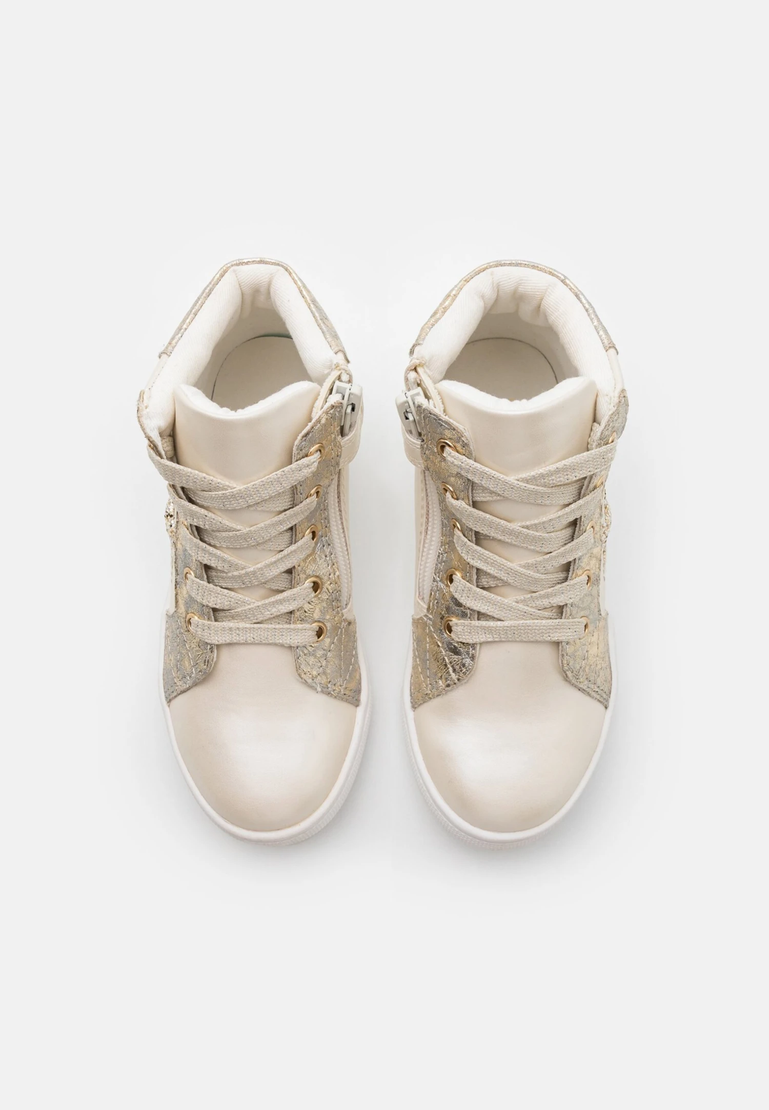 Friboo Zapatillas Altas - Off-White 6 Friboo Zapatillas Altas - Off-White - Imagen 4