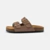Friboo Sandalias Planas - Brown -Friboo 9a24e43e40204541a4e9a21caf156edc