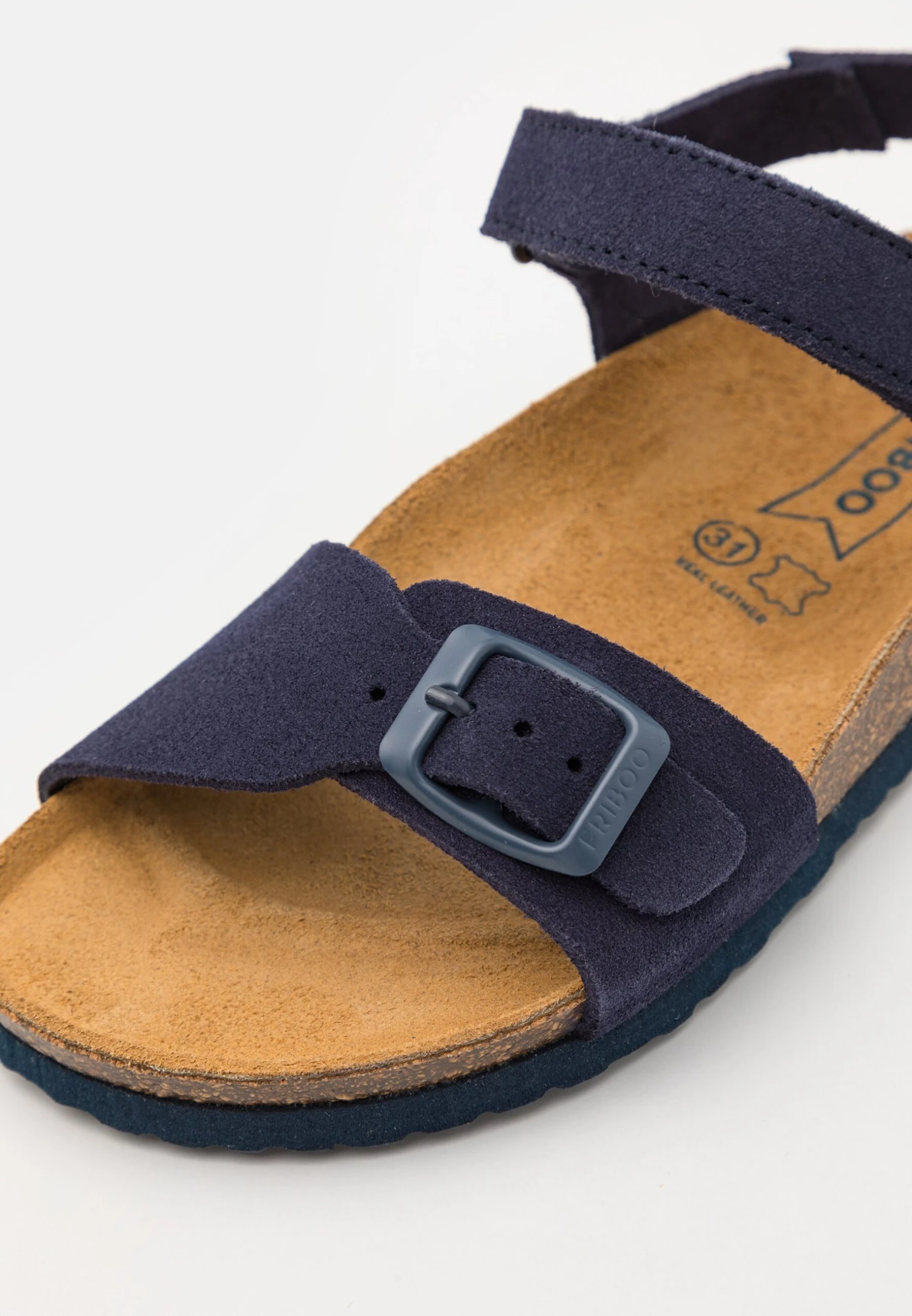 Friboo Leather Bio Sandals - Sandalias - Dark Blue 8 Friboo Leather Bio Sandals - Sandalias - Dark Blue - Imagen 6