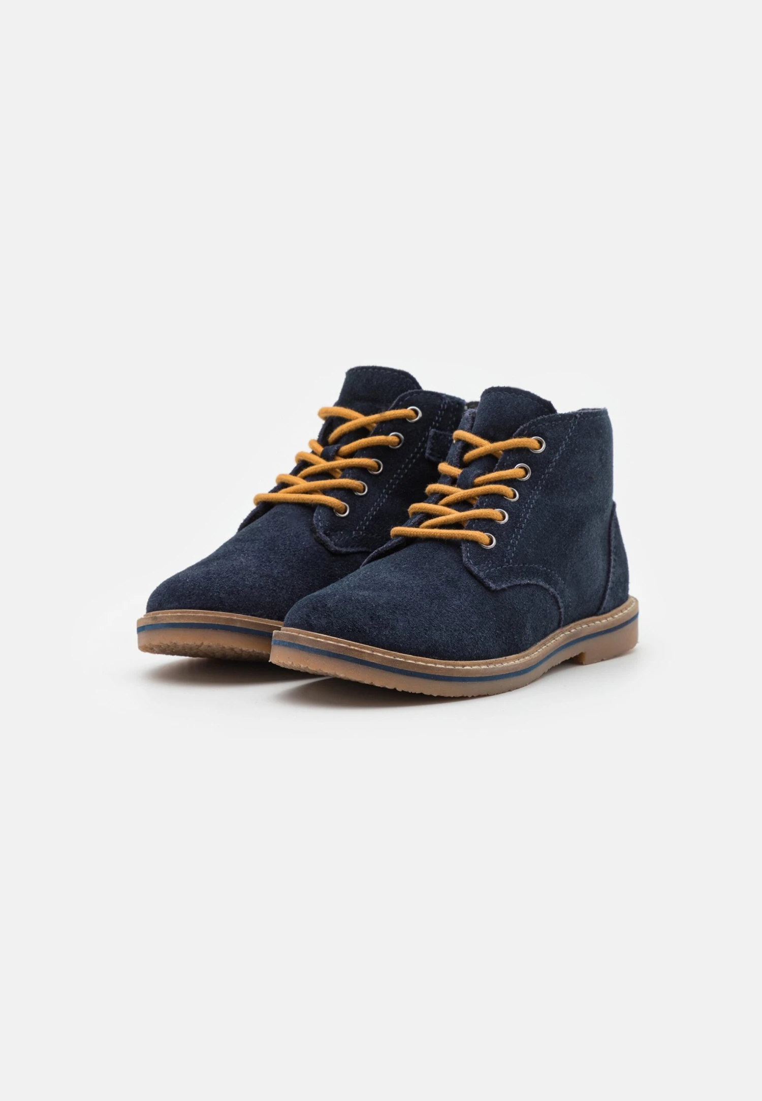Friboo Leather - Botines Con Cordones - Dark Blue 4 Friboo Leather - Botines Con Cordones - Dark Blue - Imagen 2
