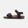 Friboo Leather Bio Sandals - Sandalias - Dark Blue -Friboo a571a5d941504162ba7b8250f0f8bb80