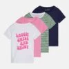 Friboo 4 Pack - Camiseta Estampada - Multi-Coloured/White /Pink 2 Friboo 4 Pack - Camiseta Estampada - Multi-Coloured/White /Pink -Friboo ae9e763956c743578d405daa1db9d086