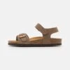 Friboo Leather Bio Sandals - Sandalias - Brown 1 Friboo Leather Bio Sandals - Sandalias - Brown -Friboo b46bff930fde4dddb6cce92e452010ea