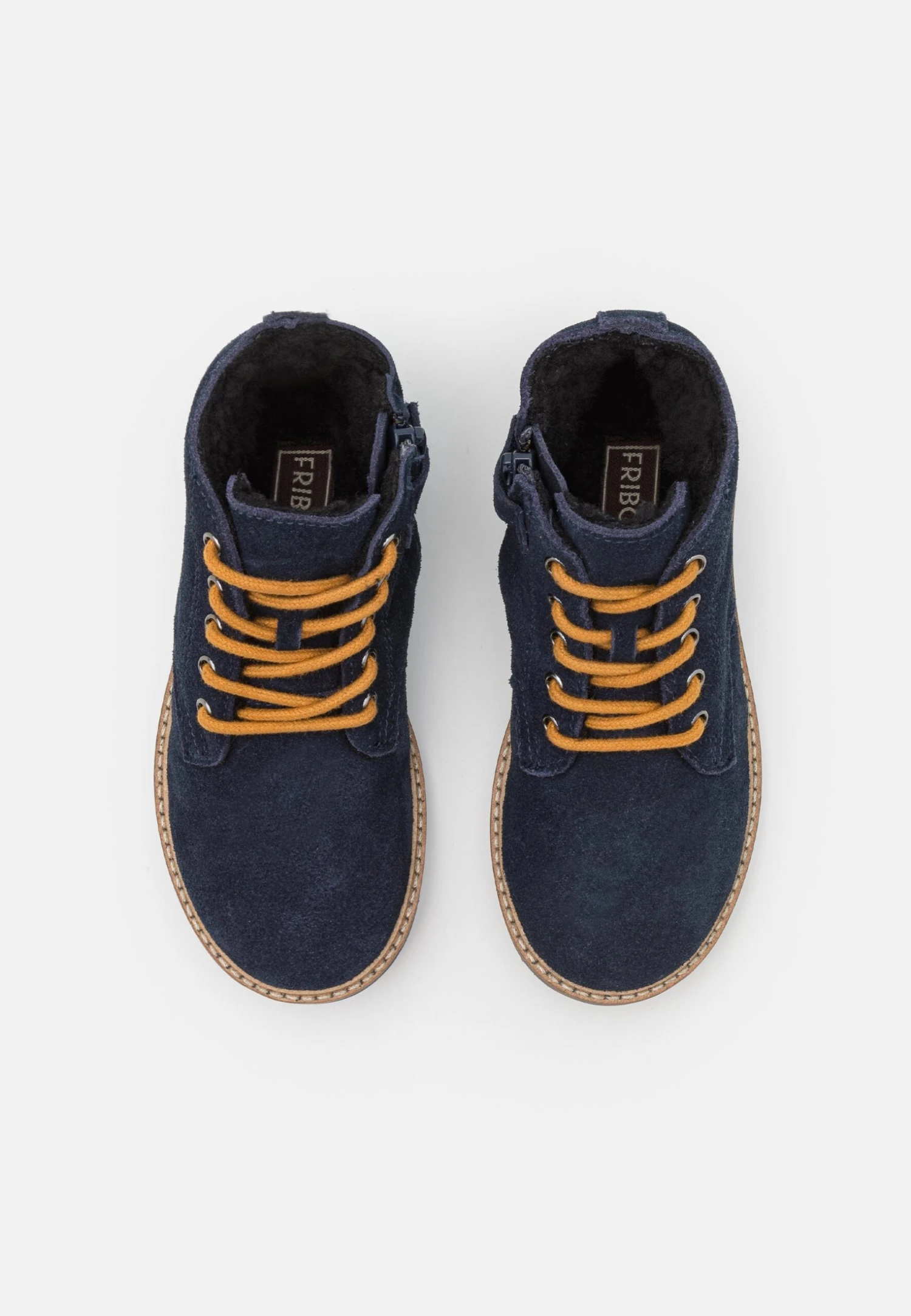 Friboo Leather - Botines Con Cordones - Dark Blue 6 Friboo Leather - Botines Con Cordones - Dark Blue - Imagen 4