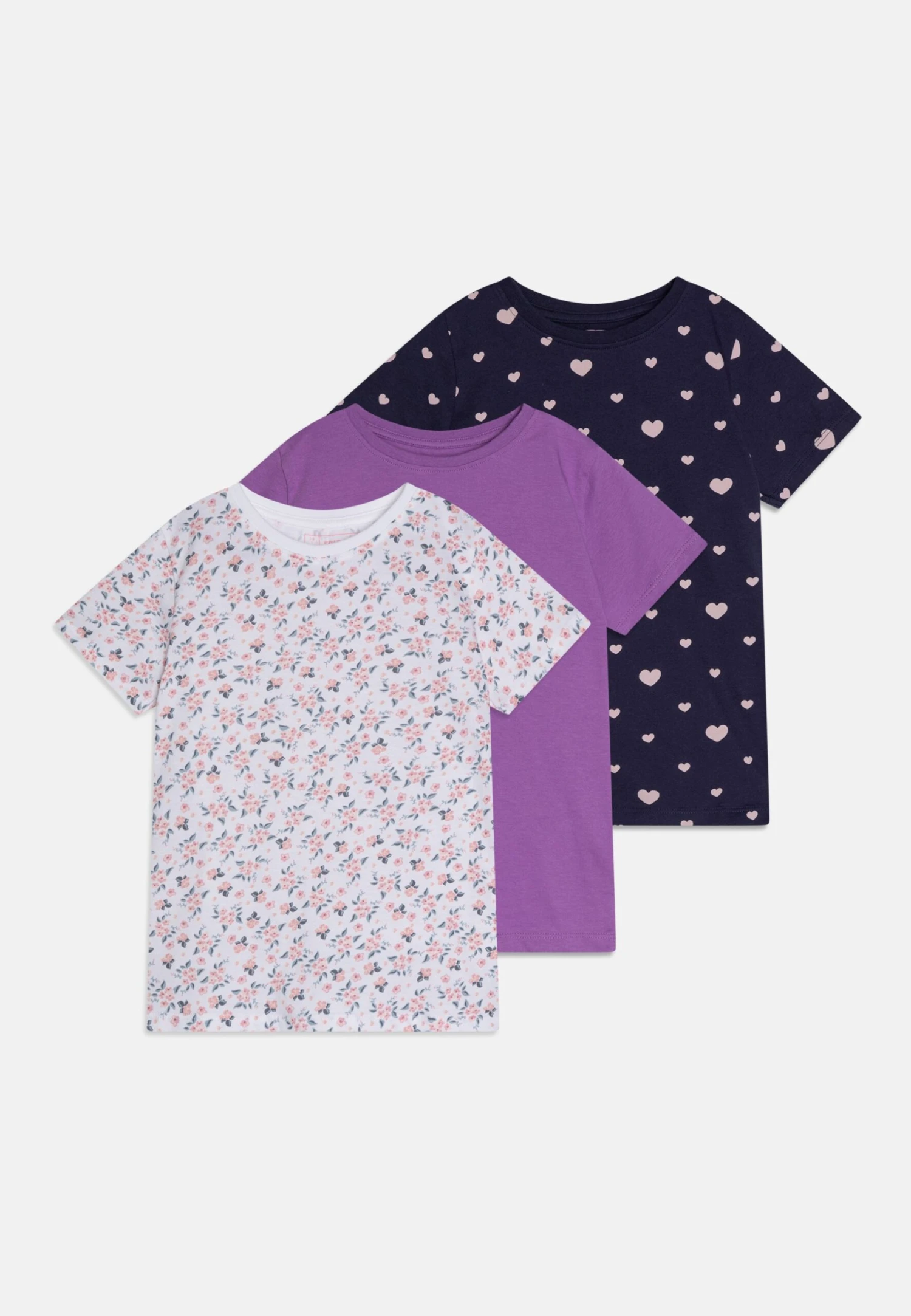 Friboo Camiseta Estampada - Blue /Purple/White 3 Friboo Camiseta Estampada - Blue /Purple/White