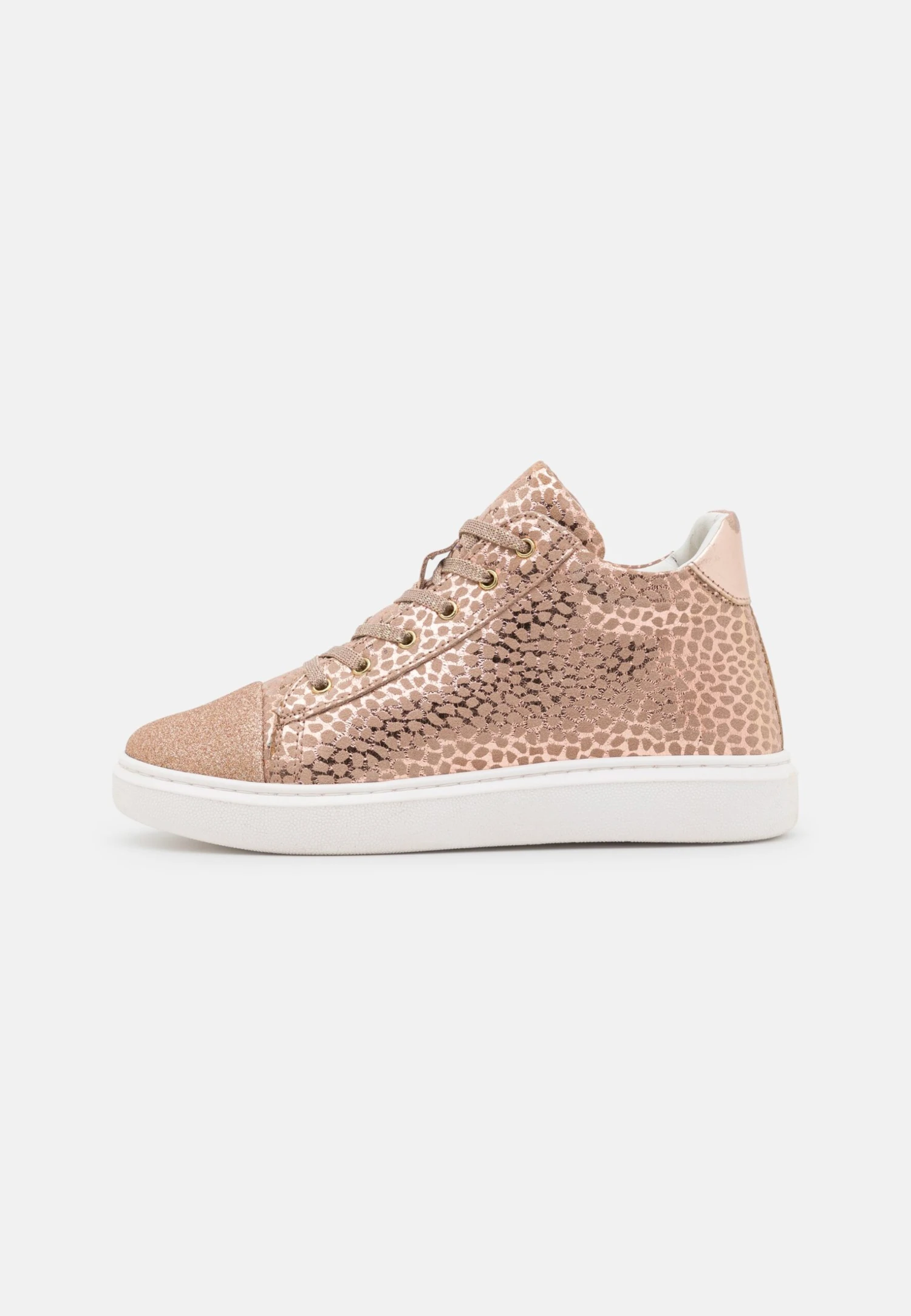 Friboo Leather - Zapatillas Altas - Rose Gold 3 Friboo Leather - Zapatillas Altas - Rose Gold