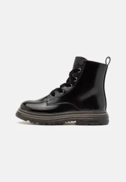 Friboo Botines Con Cordones - Black