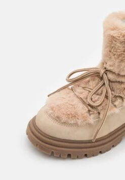 Friboo Botines Con Cordones - Nude -Friboo cdb5fd8f77a04909a8b45e3b5b07dc18