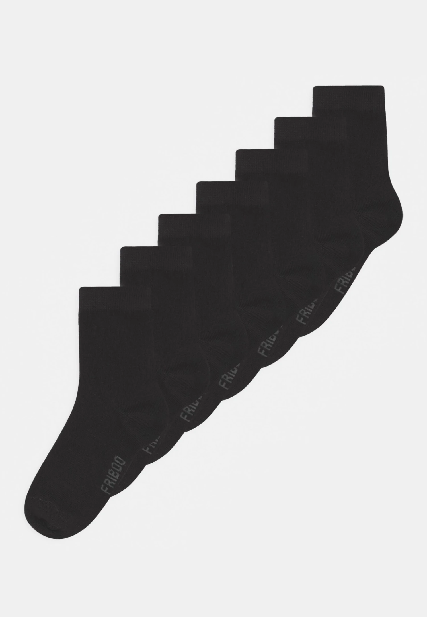 Friboo Unisex 7 Pack - Calcetines - Black 3 Friboo Unisex 7 Pack - Calcetines - Black