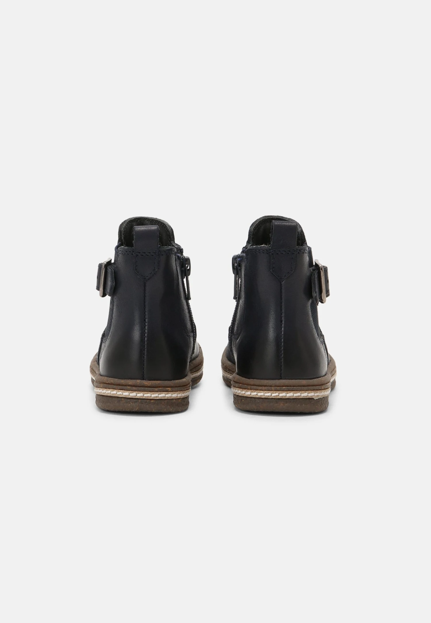 Friboo Leather Booties - Botines - Dark Blue 5 Friboo Leather Booties - Botines - Dark Blue - Imagen 3