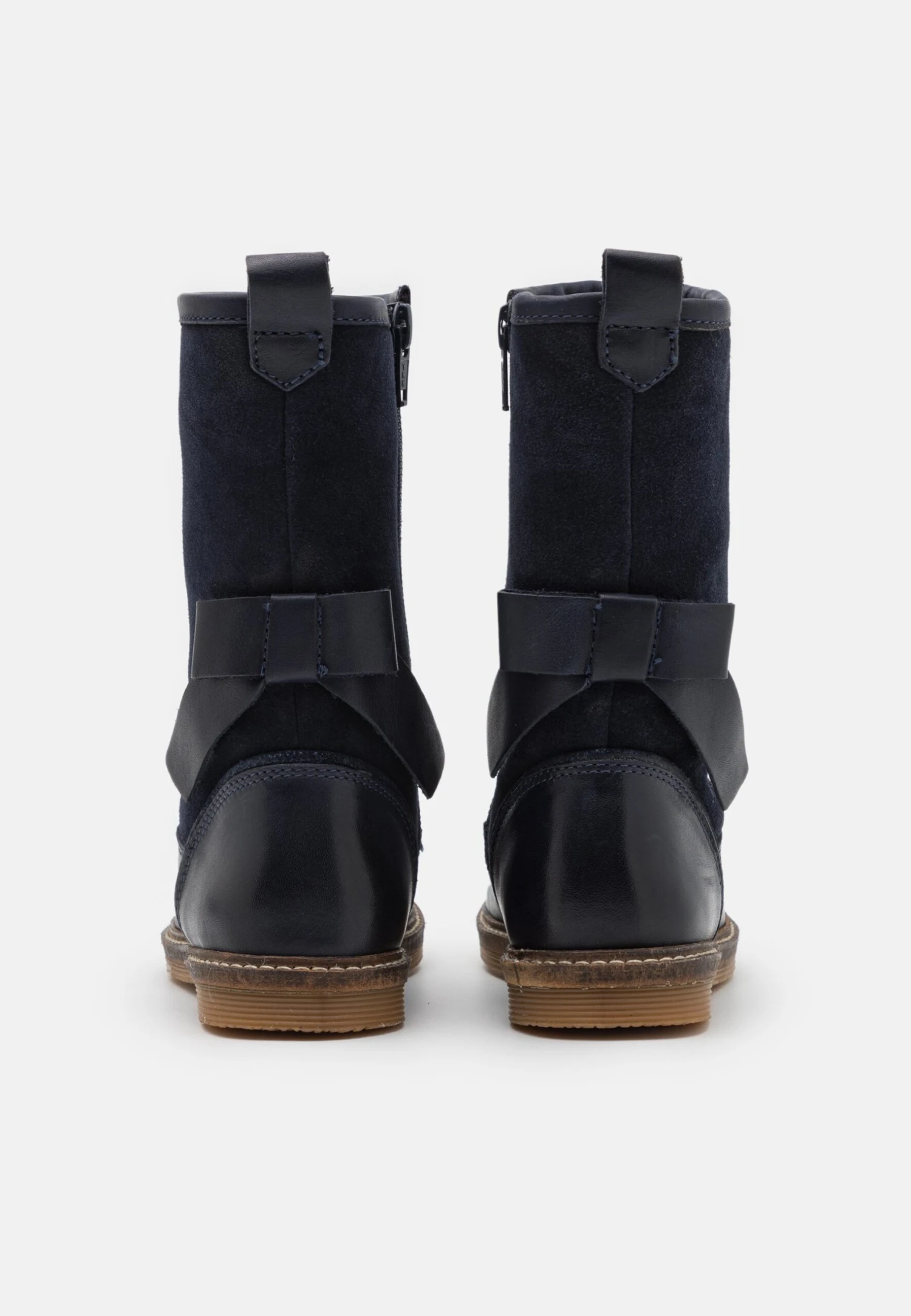 Friboo Leather - Botas - Dark Blue 5 Friboo Leather - Botas - Dark Blue - Imagen 3