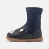 Friboo Leather - Botas Para La Nieve - Dark Blue 2 Friboo Leather - Botas Para La Nieve - Dark Blue -Friboo d7f28afbb92147568a097eb89108b2ac