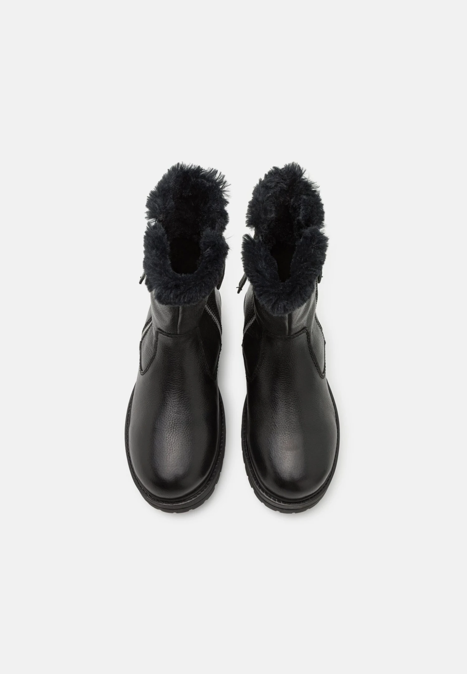 Friboo Leather - Botas Para La Nieve - Black 6 Friboo Leather - Botas Para La Nieve - Black - Imagen 4