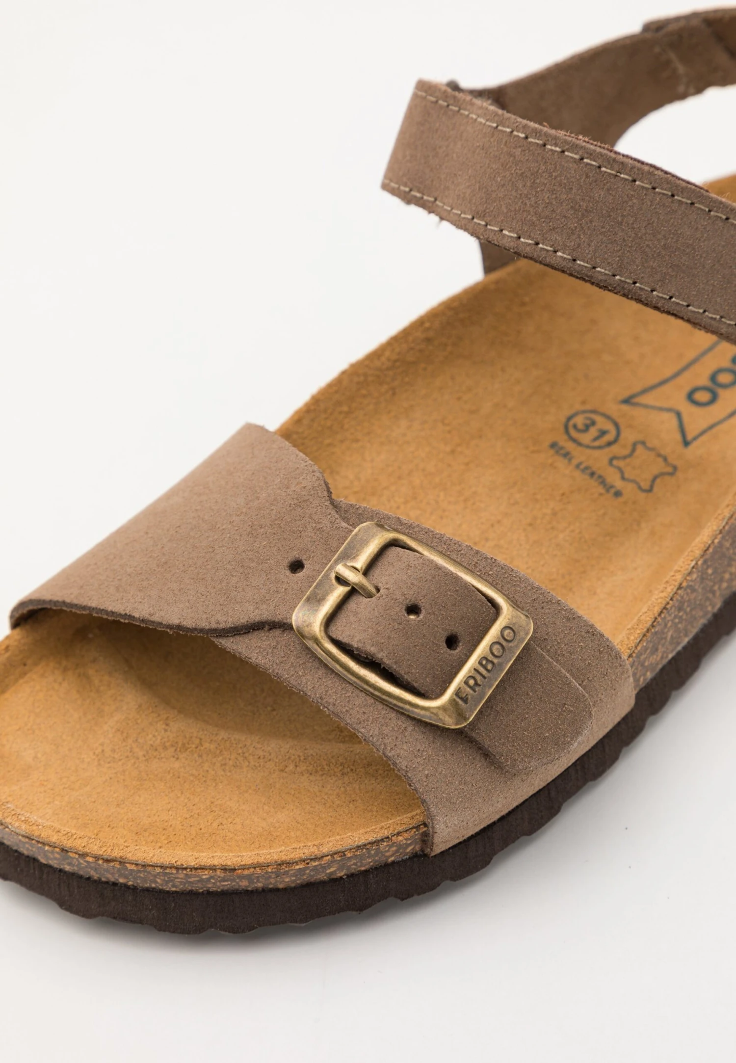 Friboo Leather Bio Sandals - Sandalias - Brown 8 Friboo Leather Bio Sandals - Sandalias - Brown - Imagen 6