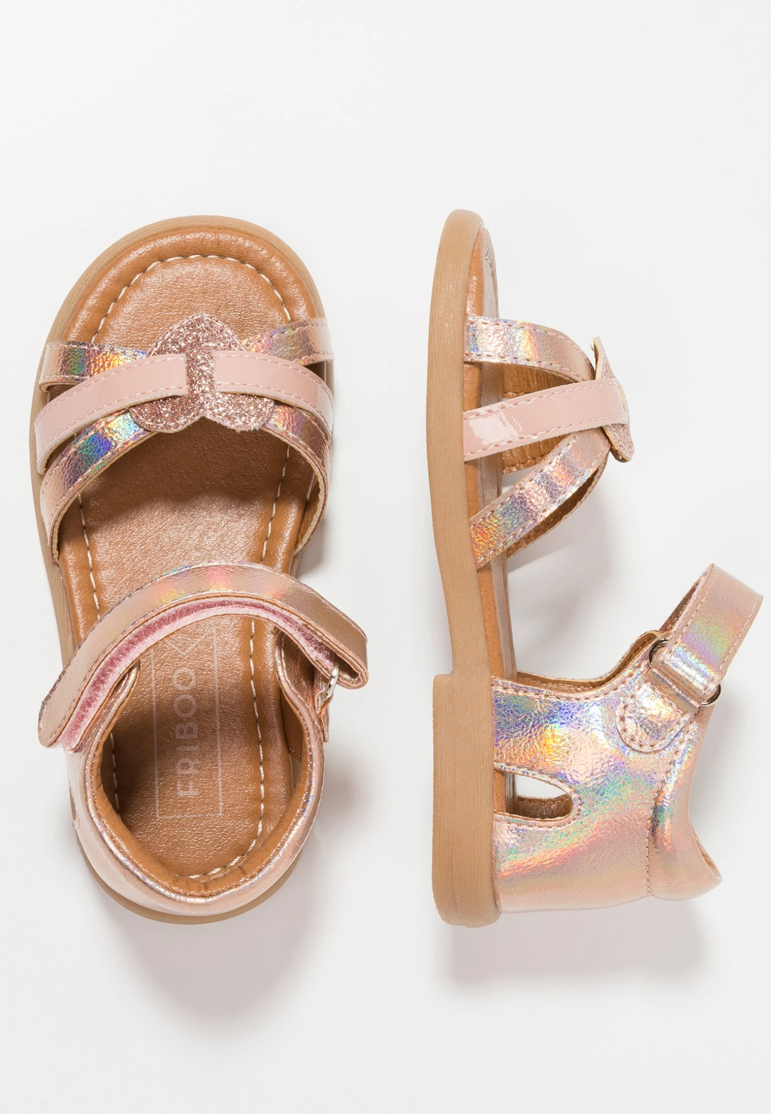 Friboo Sandalias - Rose Gold 3 Friboo Sandalias - Rose Gold