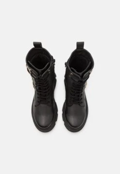 Friboo Leather - Botas Con Cordones -Black 11 Friboo Leather - Botas Con Cordones -Black -Friboo ed3972f8174c4cbb9ff5c727f3f2bcb8