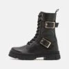 Friboo Leather - Botas Con Cordones -Black 2 Friboo Leather - Botas Con Cordones -Black -Friboo f31b805a222f444fb540b4331415f5b5