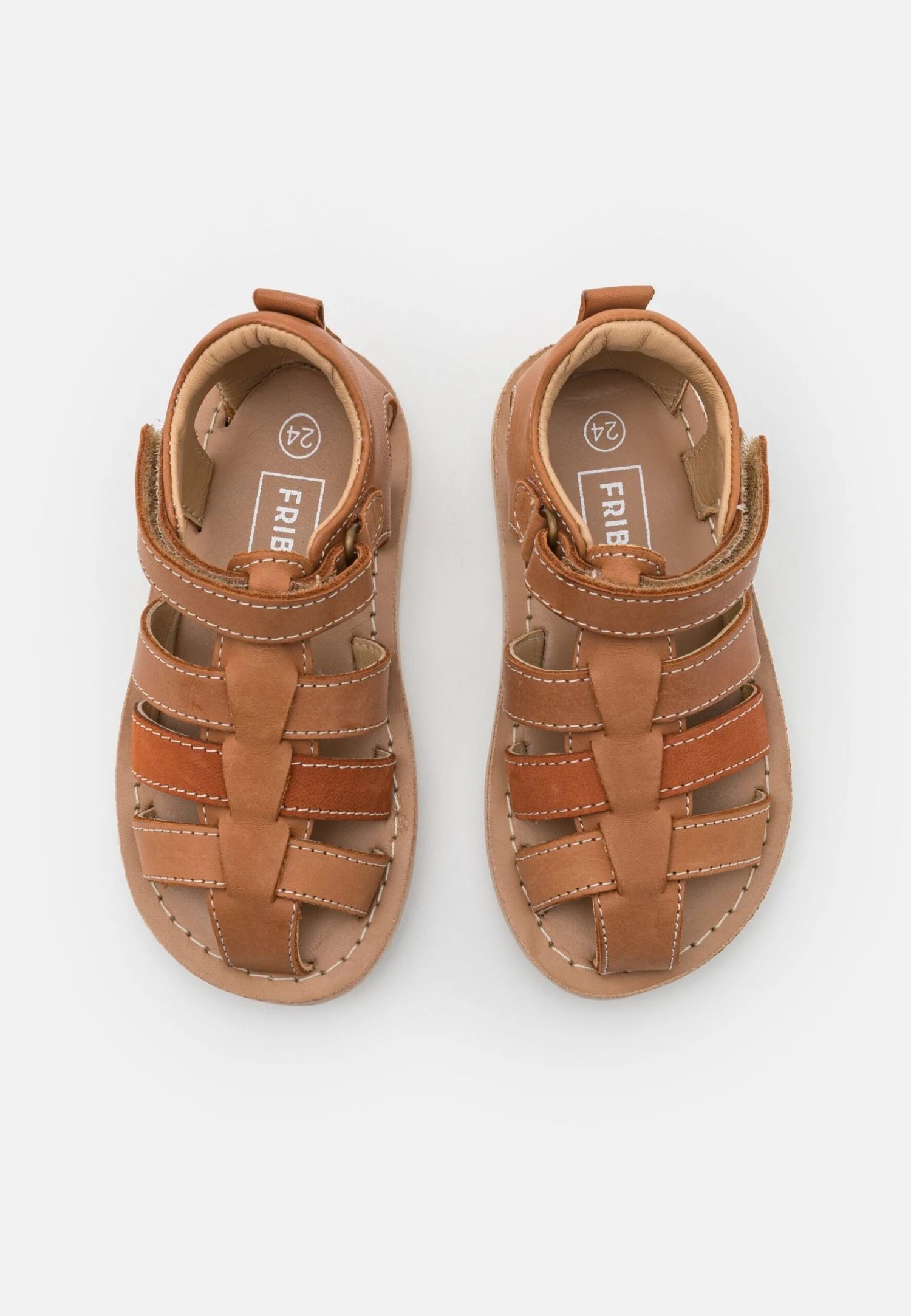 Friboo Leather - Sandalias - Cognac 6 Friboo Leather - Sandalias - Cognac - Imagen 4